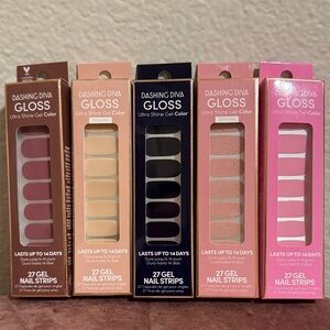 Dashing Diva Gloss Gel Nail Strips - Assorted Colors